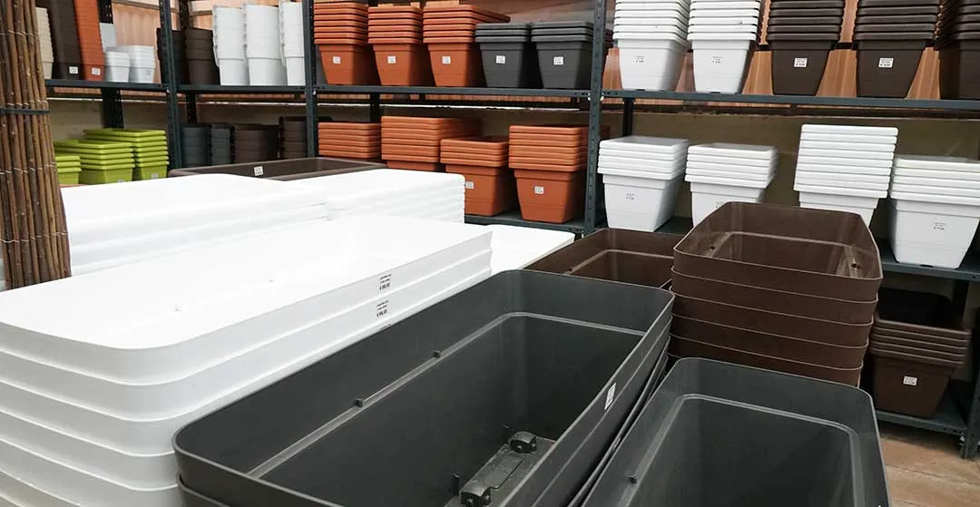 Jardineras de diferentes formas