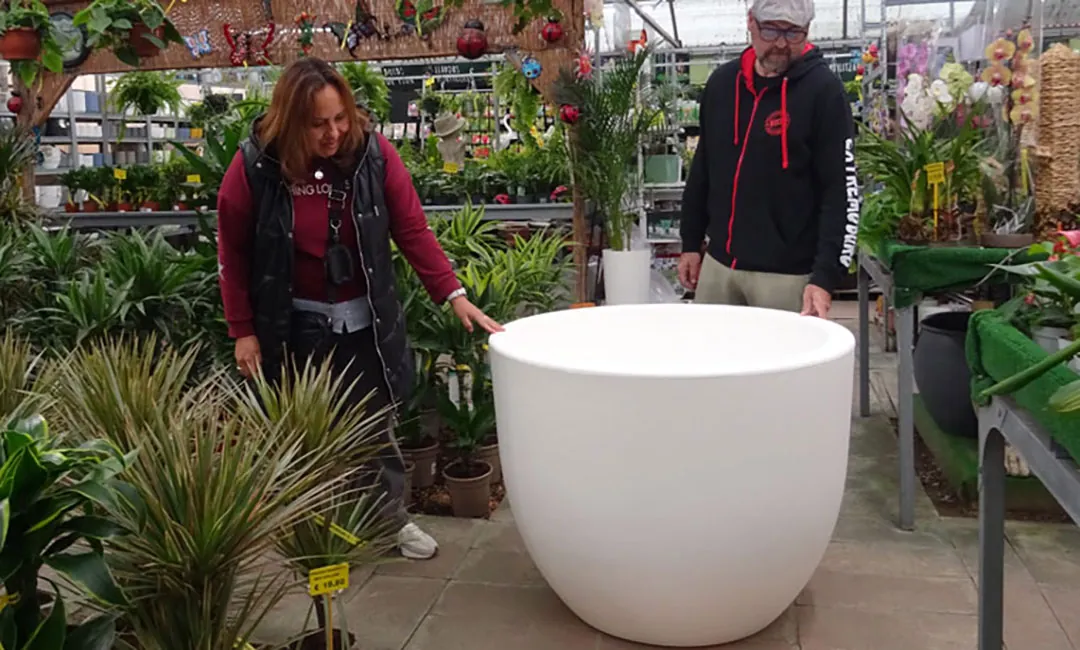 Macetas de grandes dimensiones