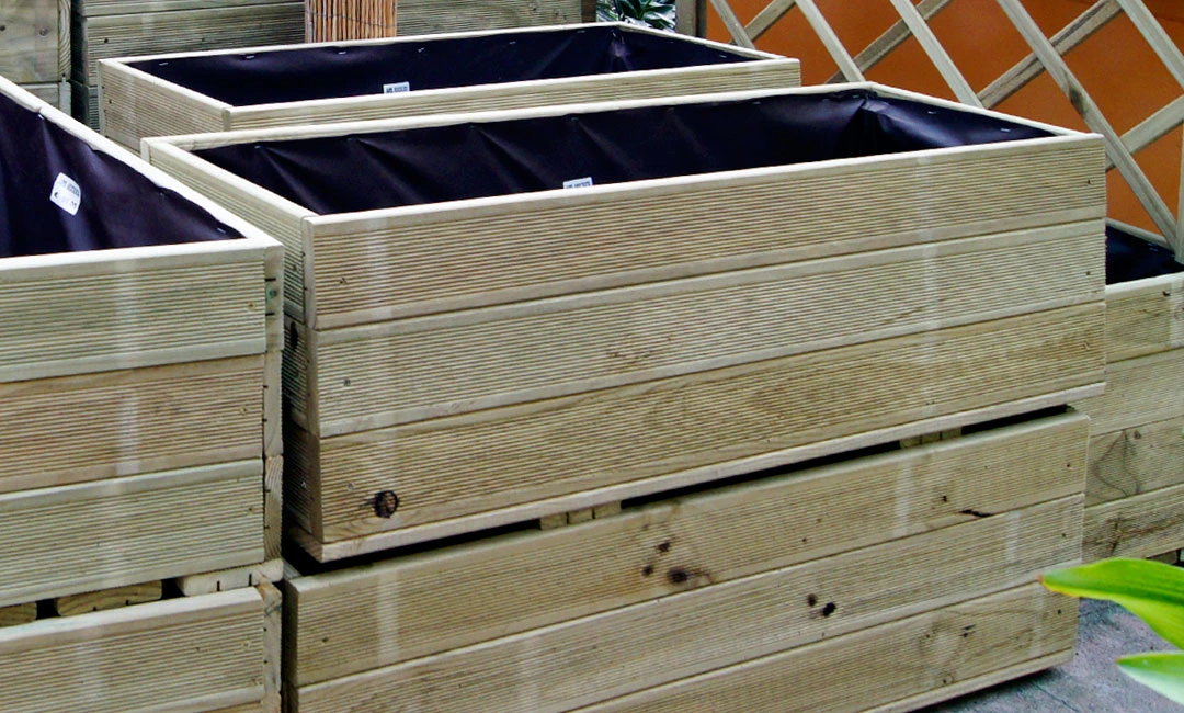 Jardineras de madera