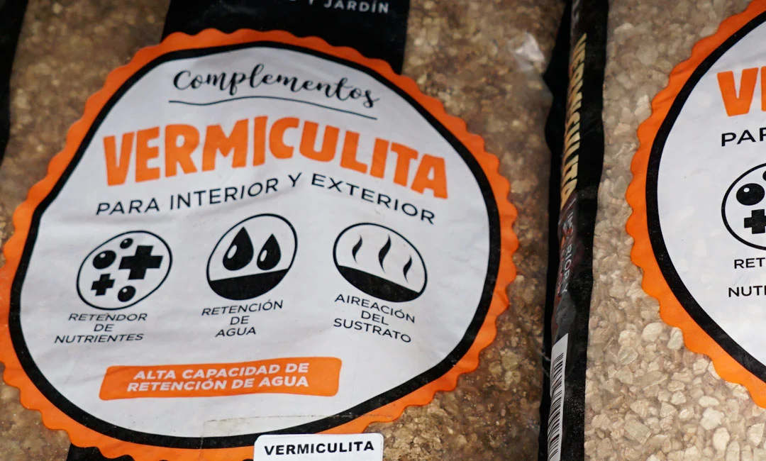 Vermiculita para cultivo