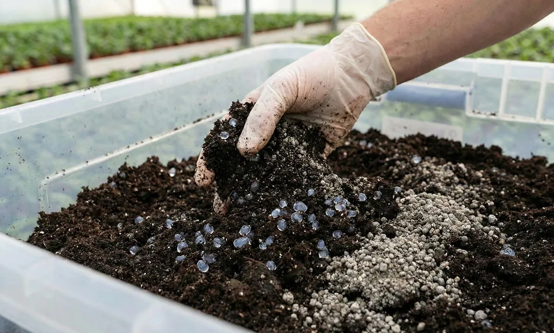 Acondicionadores de suelo con tecnología hidroabsorbente