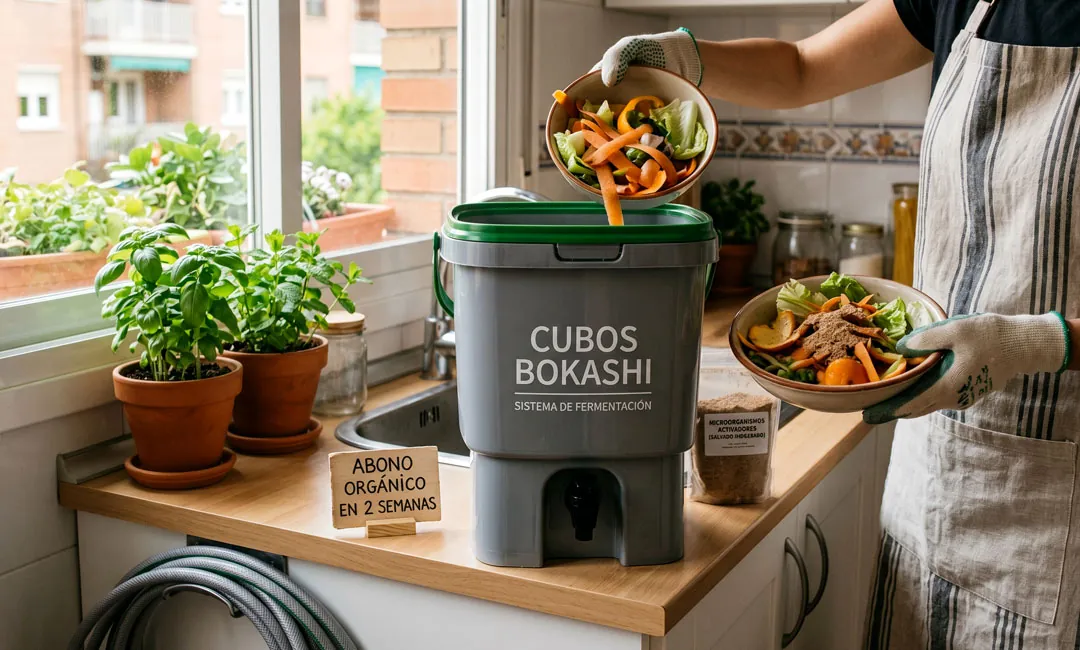El cubo bokashi