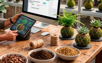 Sustrato para kokedama